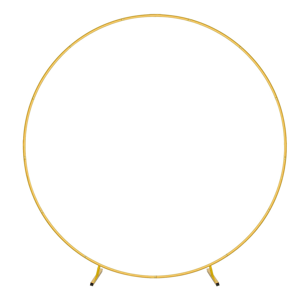 7.3FT Metal Round Balloon Arch Reusable Circle Backdrop Stand Large Wedding Party Arch Frame with Balloon Tools for Wedding Birthday Party Photo Backg