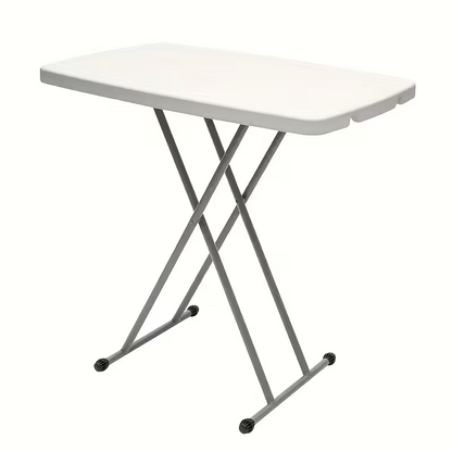 4ft/6ft Portable Plastic Folding Table – Indoor & Outdoor Dining