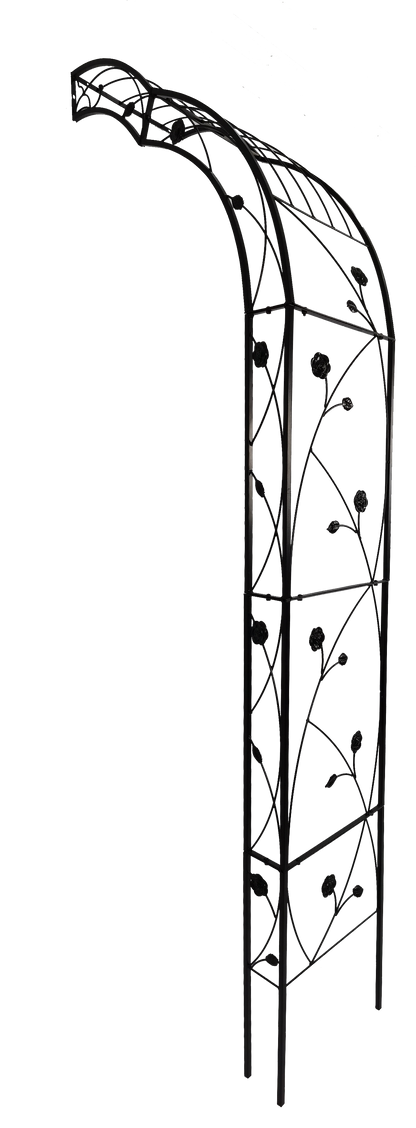 Metal Garden Arch with 8 Styles for Climbing Plants
