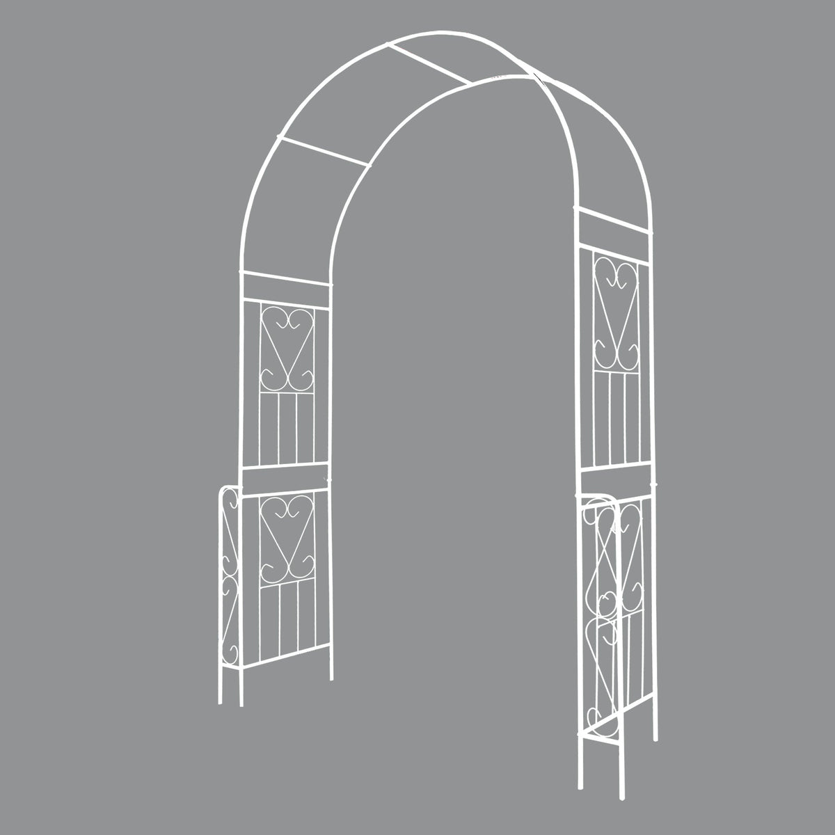 Metal Garden Arch W55'' x H94.5''