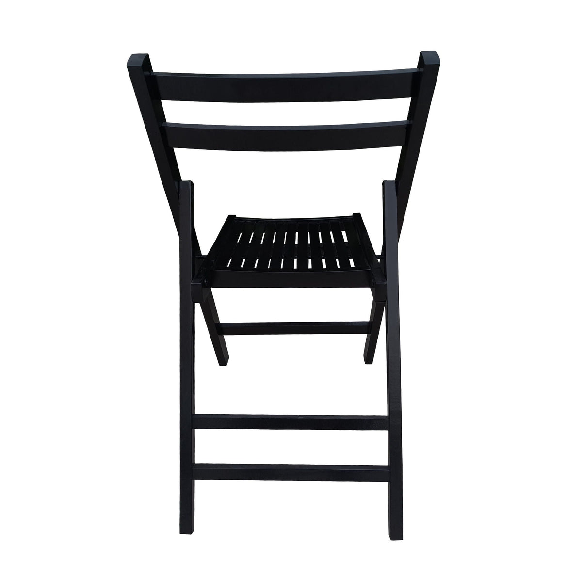Foldable Solid Wood Special Event Chair Set - Set of 4 (Multiple Colors)