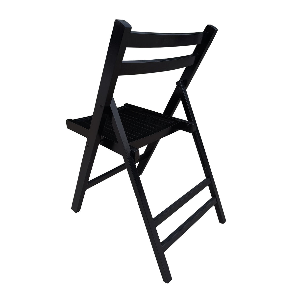 Foldable Solid Wood Special Event Chair Set - Set of 4 (Multiple Colors)