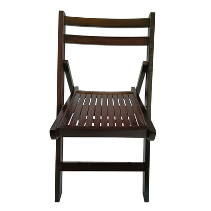 Foldable Solid Wood Special Event Chair Set - Set of 4 (Multiple Colors)