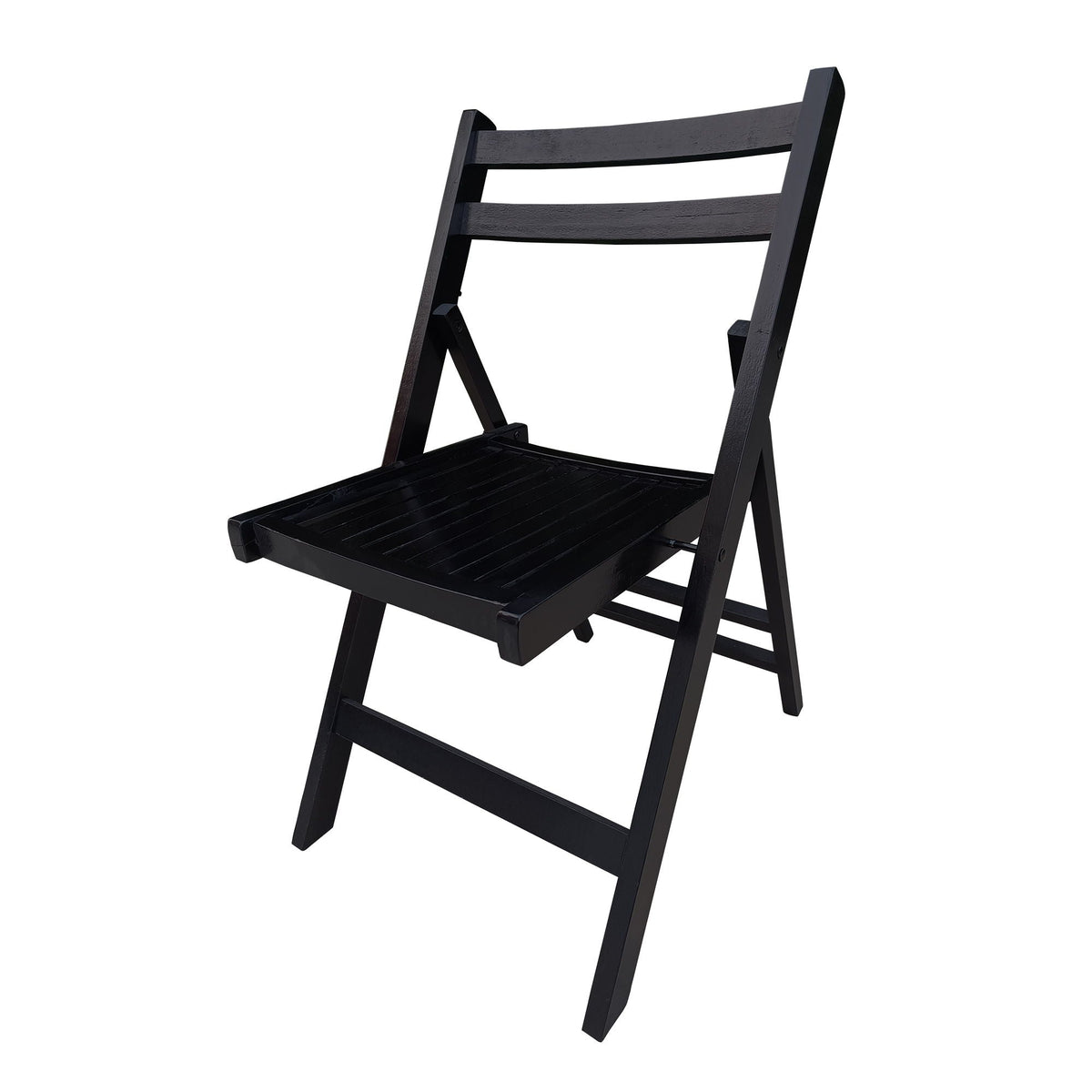 Foldable Solid Wood Special Event Chair Set - Set of 4 (Multiple Colors)