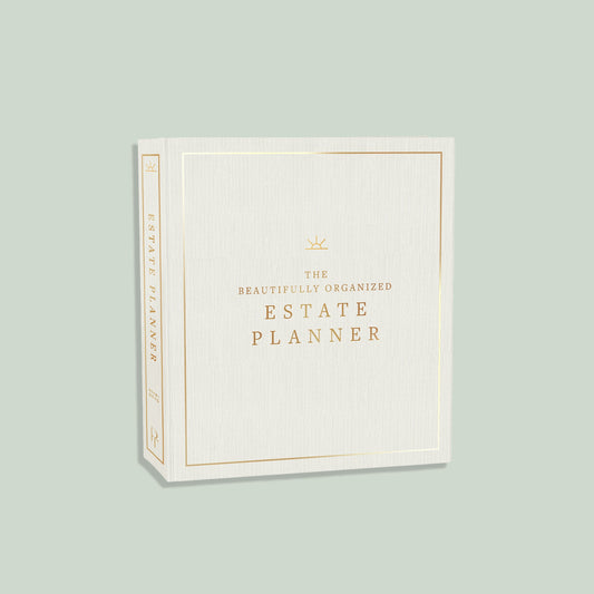 Beautifully Organized Estate Planner