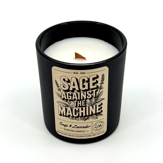 Sage Against the Machine — Sage & Lavender Candle