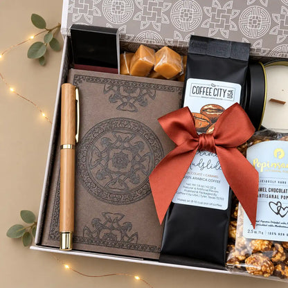 Men's Leather Journal & Pen Gift Set