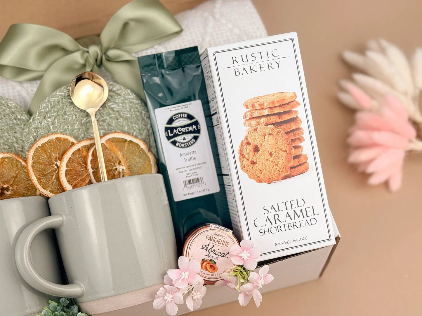Housewarming Gift Basket – Blanket, Coffee & Home Accents