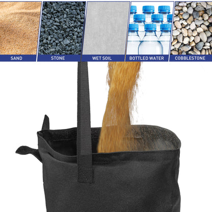 Ainfox 4pcs SandBag For Patio umbrella,Patio Canopy