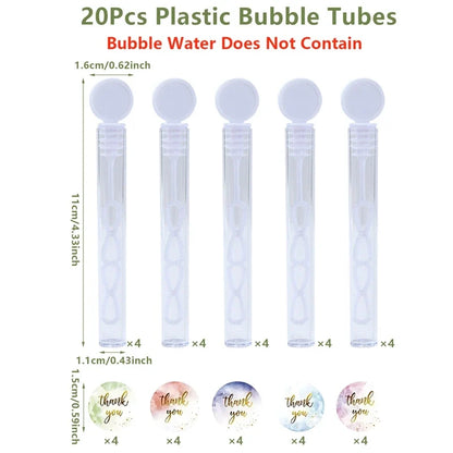 Wedding Party Bubble Soap Bottles Happy Wedding Party Decoration for Kids Thank you Bubble Soap Bottle Wedding Party Supplies