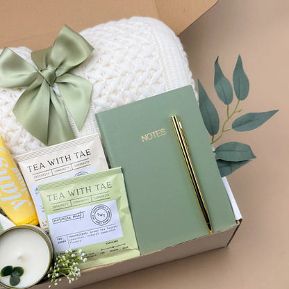 Sending a Hug Gift Basket for Women
