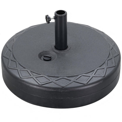 Ainfox Weighted Base for 10ft Patio Umbrella, Heavy Duty Water Filled Market Umbrella Stand