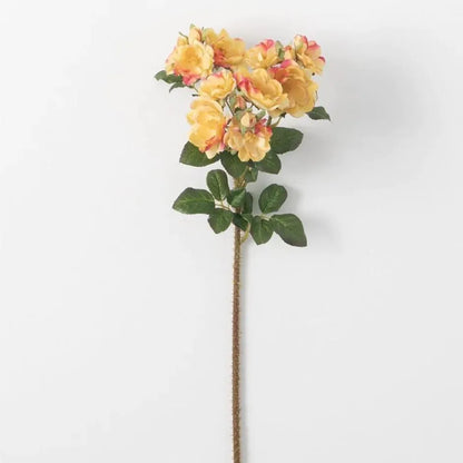 Yellow Rose Stem 23" - Artificial Flower
