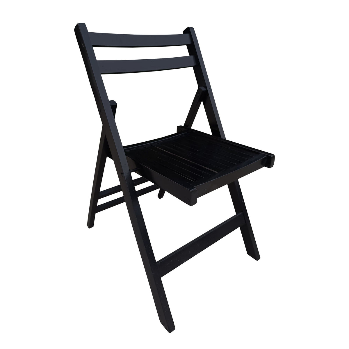 Foldable Solid Wood Special Event Chair Set - Set of 4 (Multiple Colors)