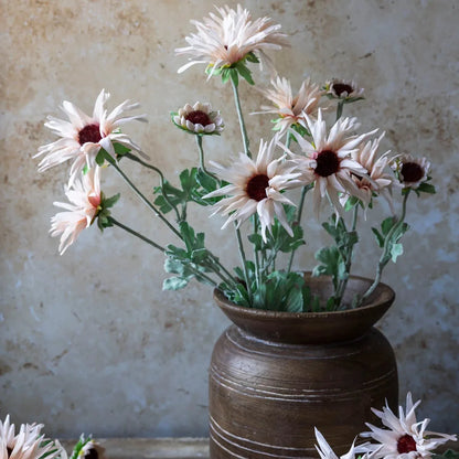 Blush Chrysanthemum Stem 29" - Single Stem Artificial Flower