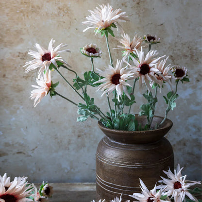 Blush Chrysanthemum Stem 29" - Single Stem Artificial Flower