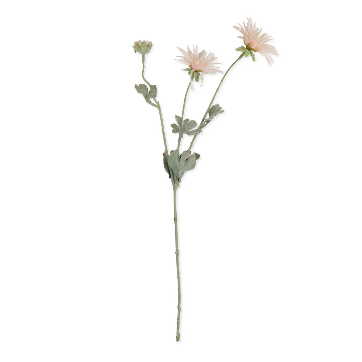 Blush Chrysanthemum Stem 29" - Single Stem Artificial Flower