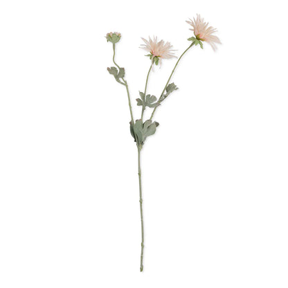 Blush Chrysanthemum Stem 29" - Single Stem Artificial Flower