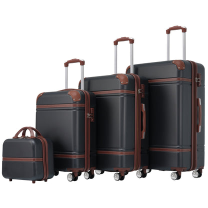 Hardshell Luggage Sets - 4 Pieces with TSA Lock