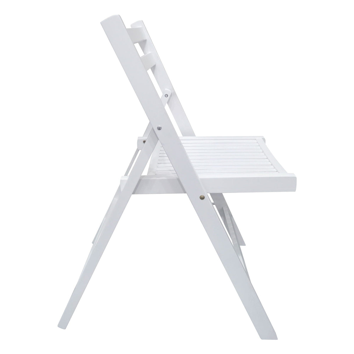 Foldable Solid Wood Special Event Chair Set - Set of 4 (Multiple Colors)