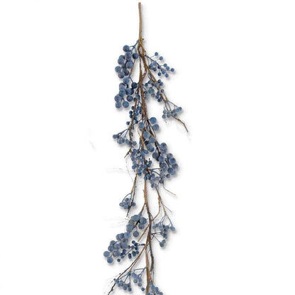 Blueberry Swag 48" - Artificial Greenery Swag
