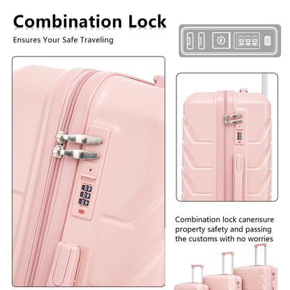 HIFINE TOURIST 20"/24"/28" 3 pcs/set in ABS Spinner Wheel Luggage