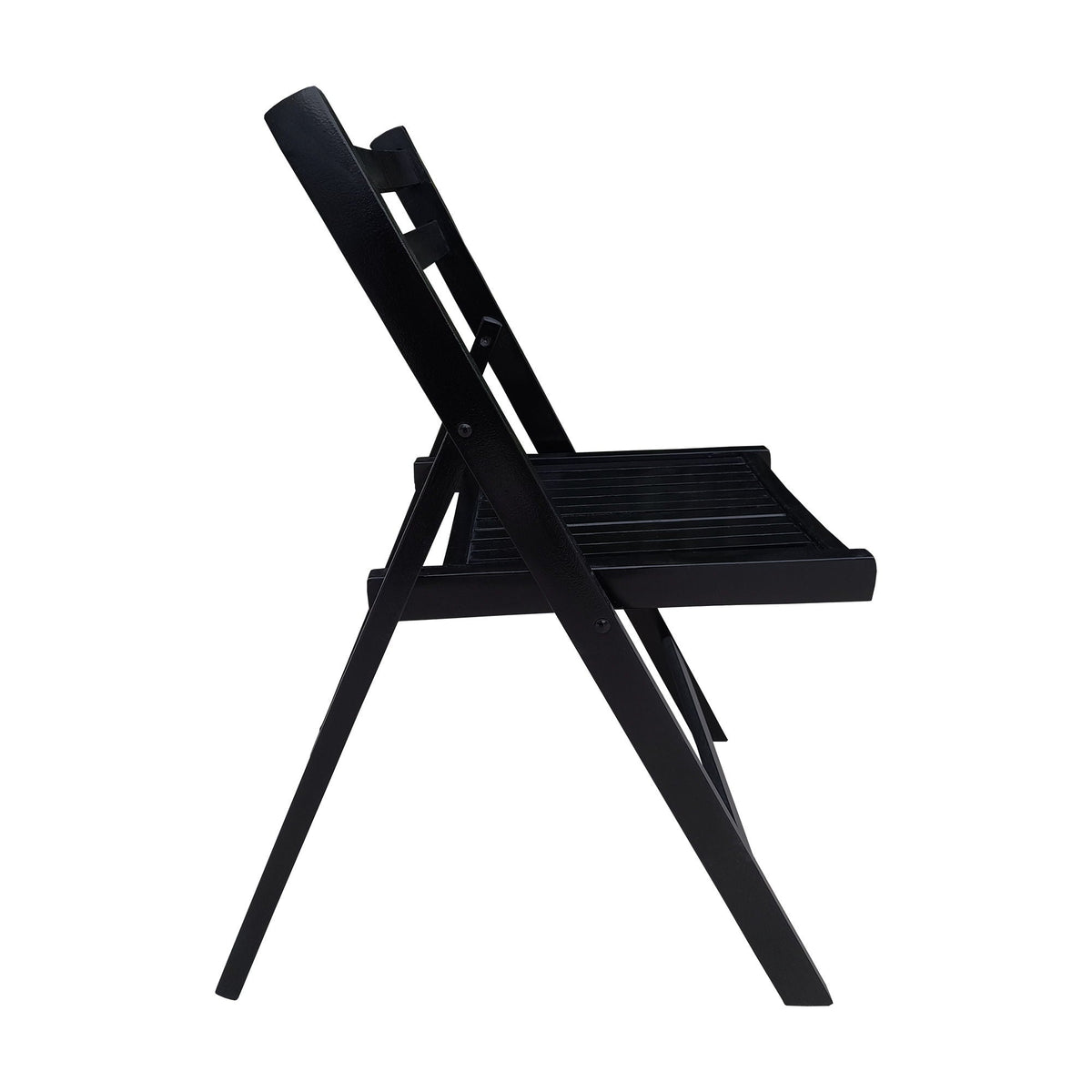 Foldable Solid Wood Special Event Chair Set - Set of 4 (Multiple Colors)
