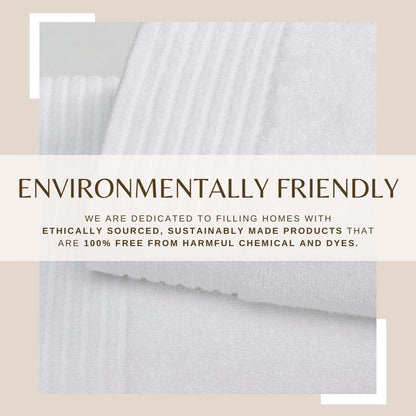 6 Pack Cotton Hand Towels - Kasper Collection
