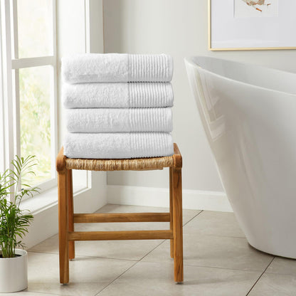 6 Pack Cotton Hand Towels - Kasper Collection