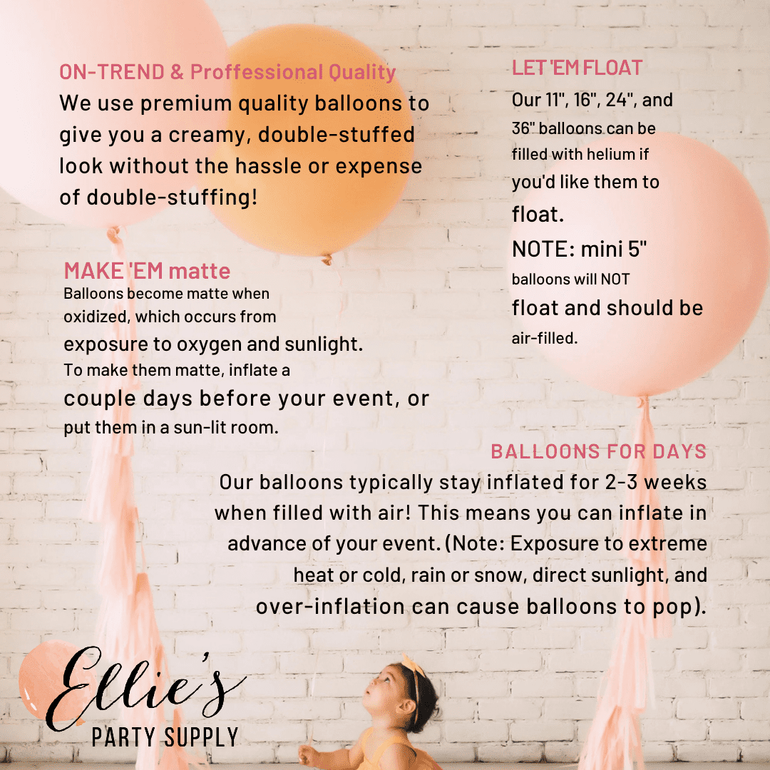 Giant Neutral Balloons (24 inches)