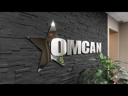 Omcan USA 41595 Round Bar-Height Folding Table, 32 in Dia. x 43 in H, Steel Tube Frame, HDPE Plastic Top