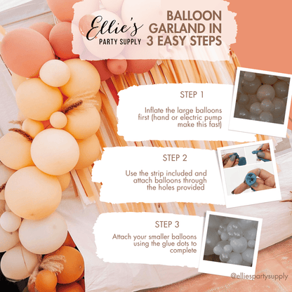 One in a Melon Balloon Garland Kit